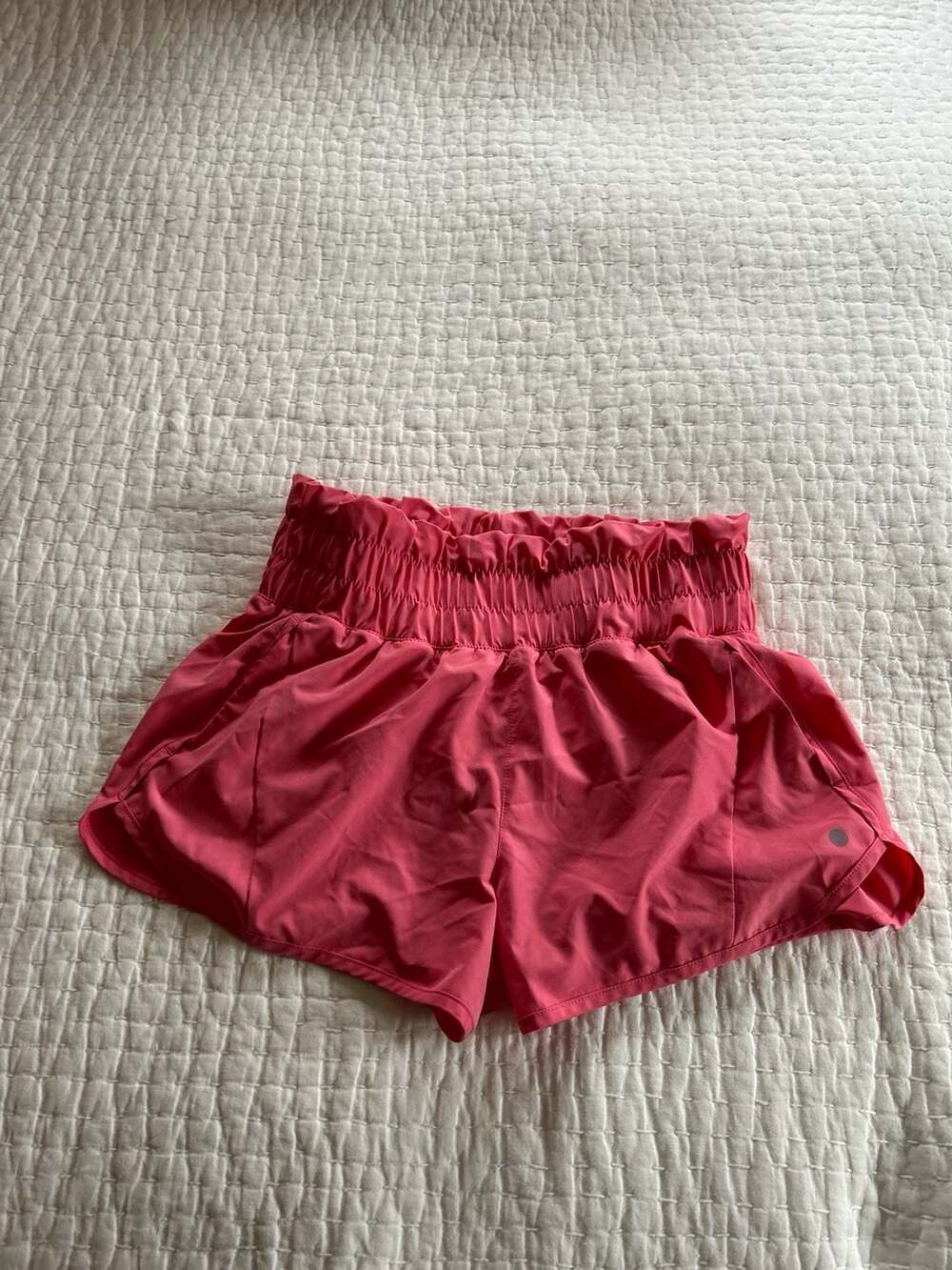 Apana Women's Hot Pink Lightweight Athletic Running Shorts Size Medium